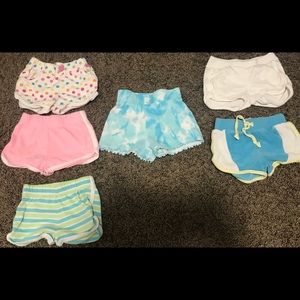 Lot of toddler girl shorts: 2T, 24 mos, 18-24 mos